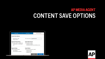 Agent Content Save Options